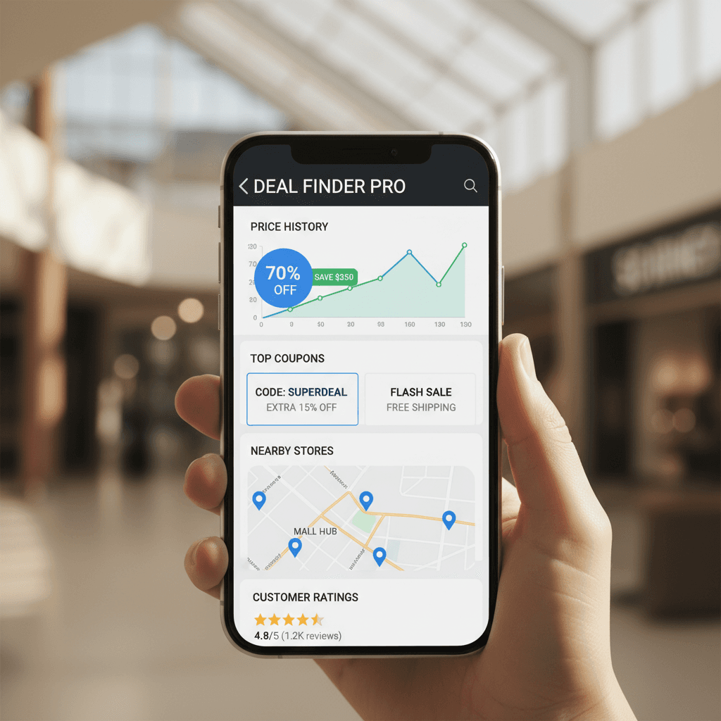 MedPrice mobile app showing medication price comparison across pharmacies